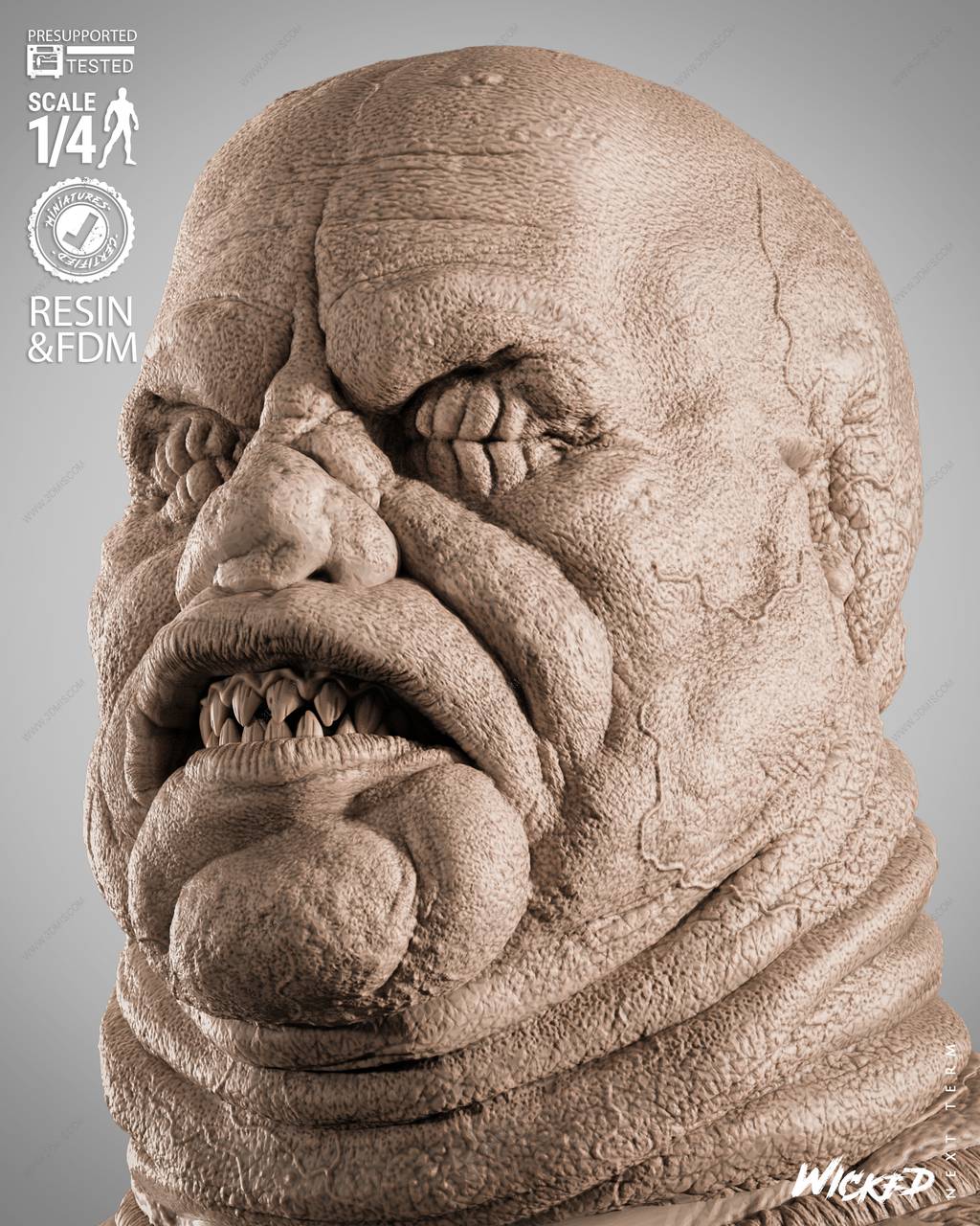 P站图纸印象馆 3DWicked 猛鬼追魂 胖子 3DWicked 猛鬼追魂 胖子