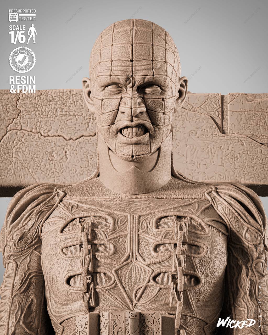 P站图纸印象馆 3DWicked 猛鬼追魂 钉子头 3DWicked 猛鬼追魂 钉子头