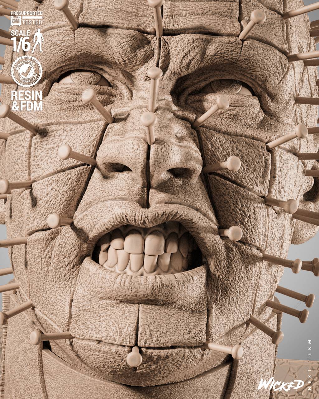 P站图纸印象馆 3DWicked 猛鬼追魂 钉子头 3DWicked 猛鬼追魂 钉子头