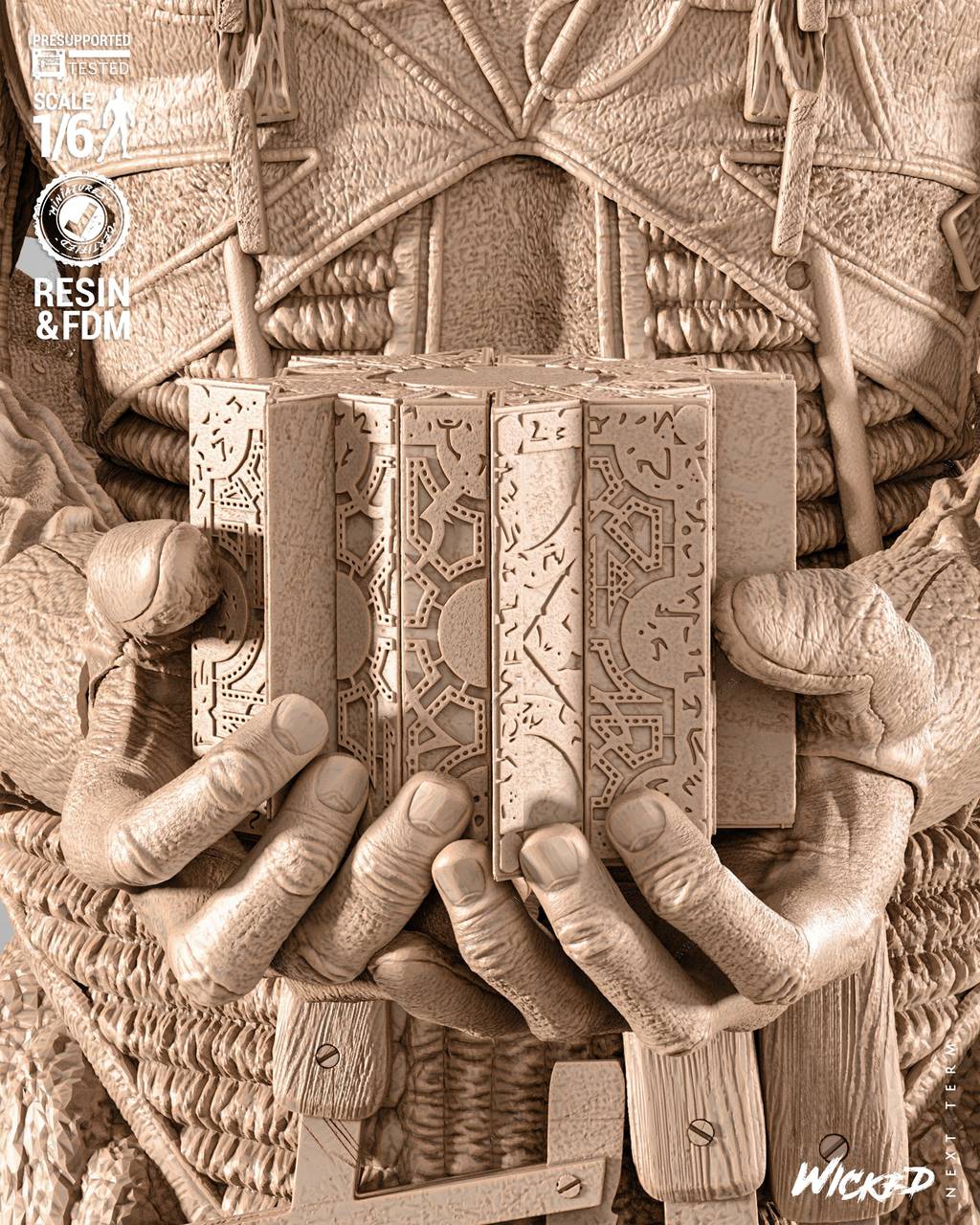 P站图纸印象馆 3DWicked 猛鬼追魂 钉子头 3DWicked 猛鬼追魂 钉子头