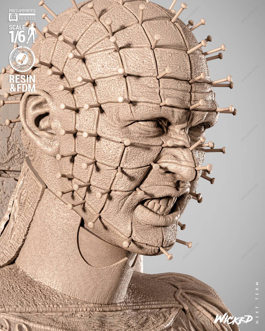 P站图纸印象馆 3DWicked 猛鬼追魂 钉子头 3DWicked 猛鬼追魂 钉子头