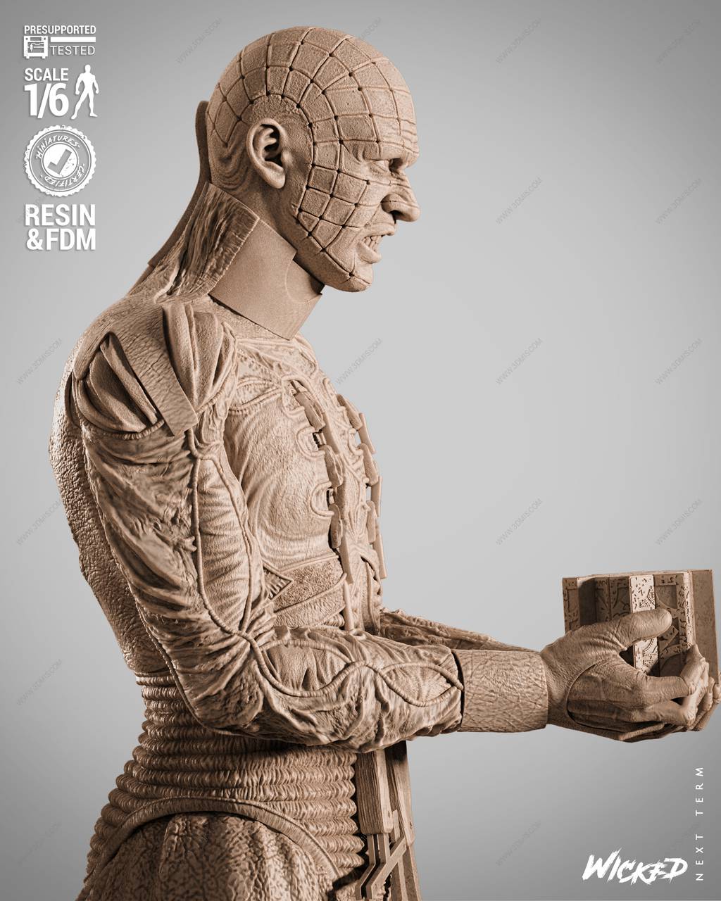 P站图纸印象馆 3DWicked 猛鬼追魂 钉子头 3DWicked 猛鬼追魂 钉子头