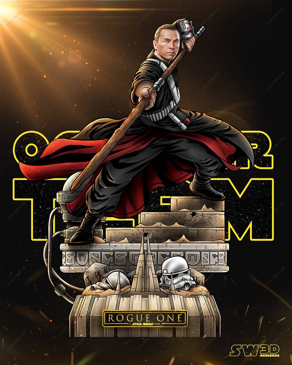 P站图纸印象馆 3DWicked 星球大战 奇鲁特·英威 3DWicked 星球大战 奇鲁特·英威