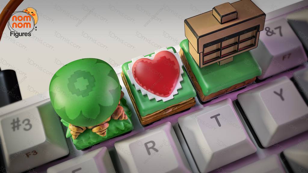 P站图纸印象馆 NomNom 塞尔达传说 众神的三角力量 NomNom 塞尔达传说 众神的三角力量