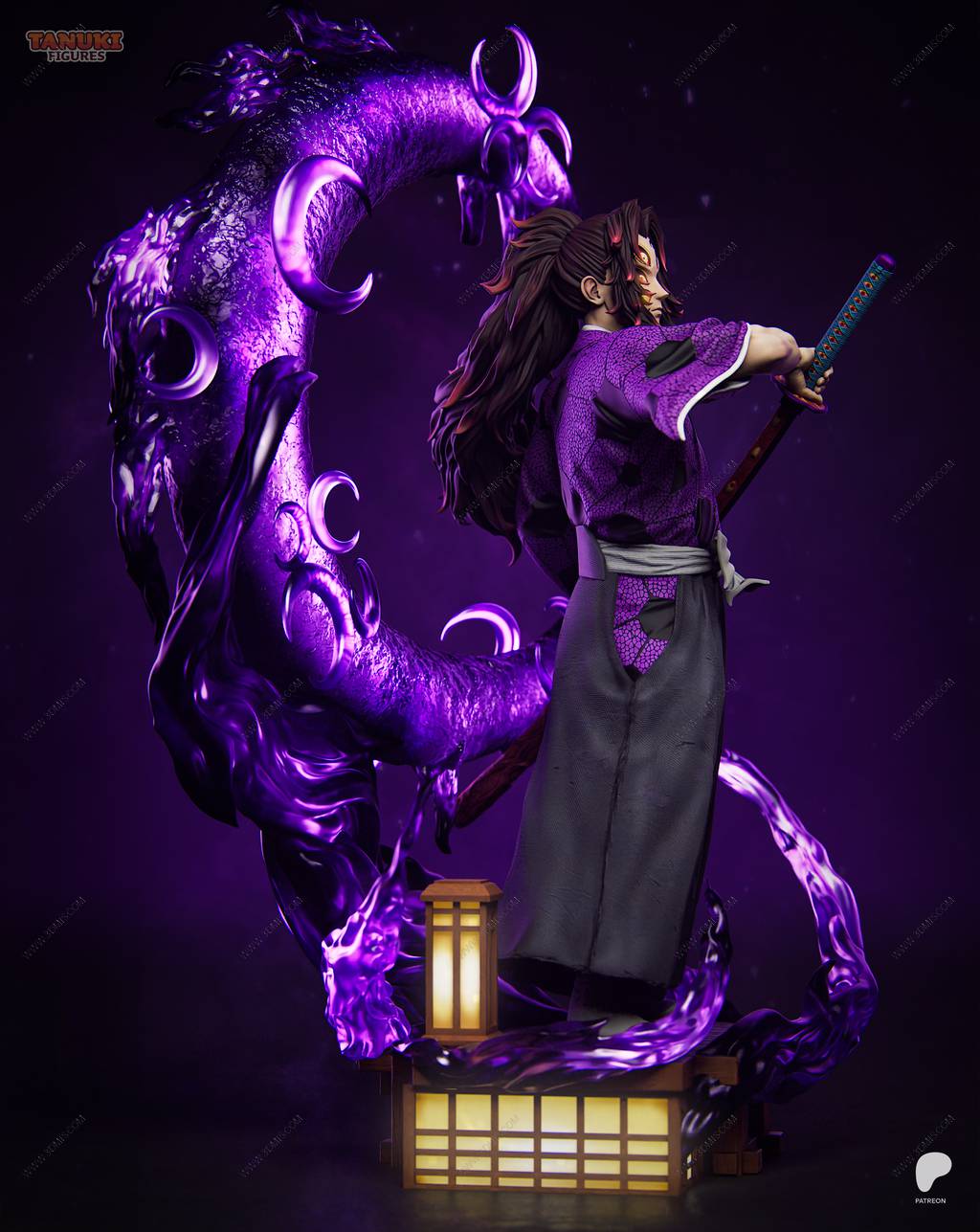 P站图纸印象馆 Tanuki Figures 鬼灭之刃 猗窝座 Tanuki Figures 鬼灭之刃 猗窝座