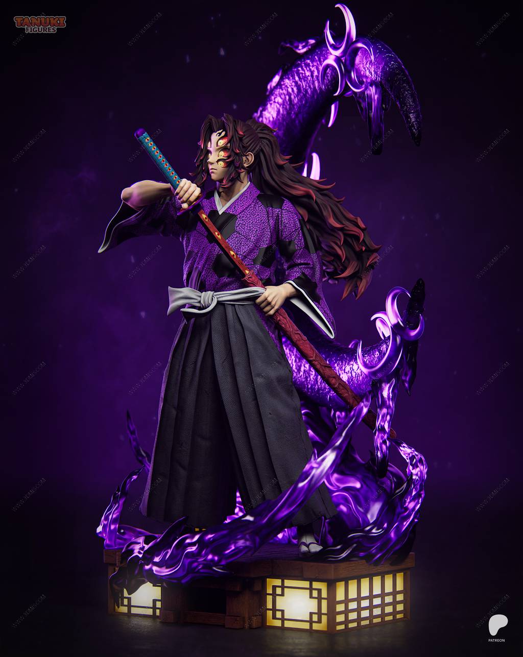 P站图纸印象馆 Tanuki Figures 鬼灭之刃 猗窝座 Tanuki Figures 鬼灭之刃 猗窝座