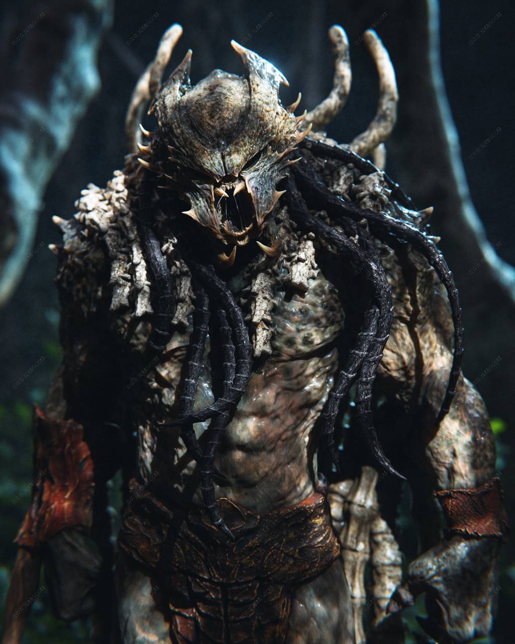 P站图纸印象馆 CA3D 铁血王座 掠食者 CA3D 铁血王座 掠食者