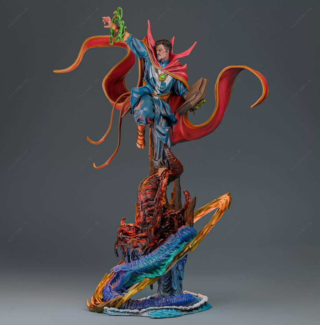 P站图纸印象馆 CA3D 漫威 奇异博士 CA3D 漫威 奇异博士