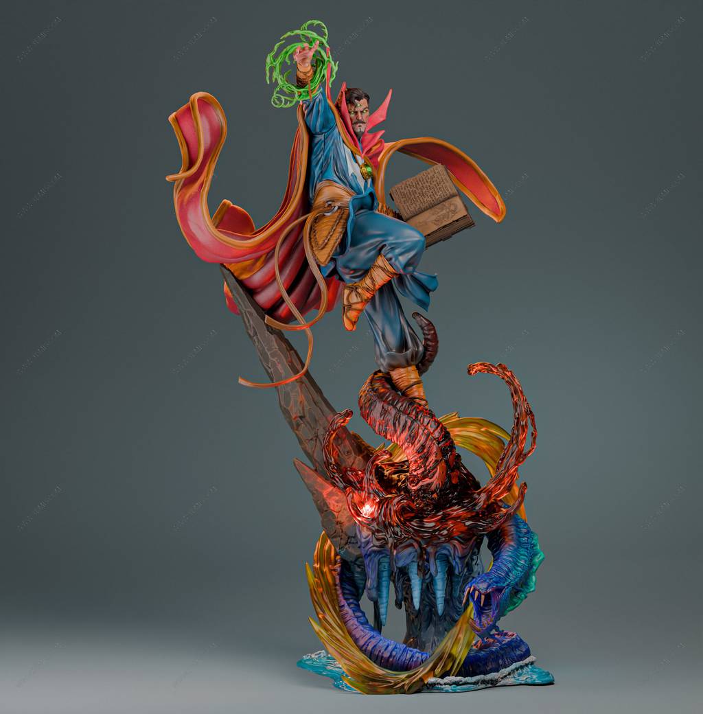 P站图纸印象馆 CA3D 漫威 奇异博士 CA3D 漫威 奇异博士