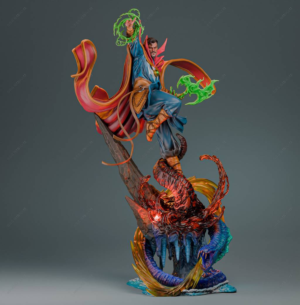 P站图纸印象馆 CA3D 漫威 奇异博士 CA3D 漫威 奇异博士