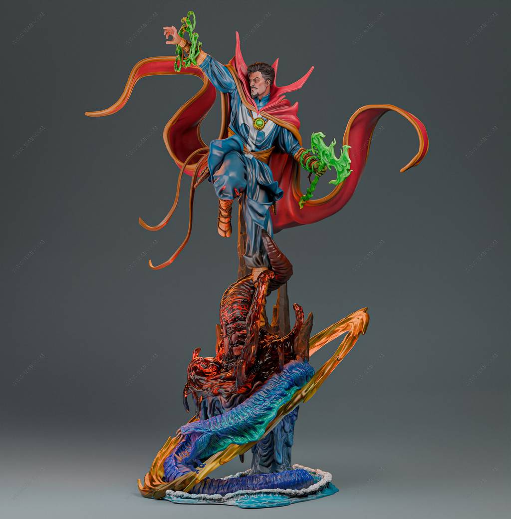 P站图纸印象馆 CA3D 漫威 奇异博士 CA3D 漫威 奇异博士