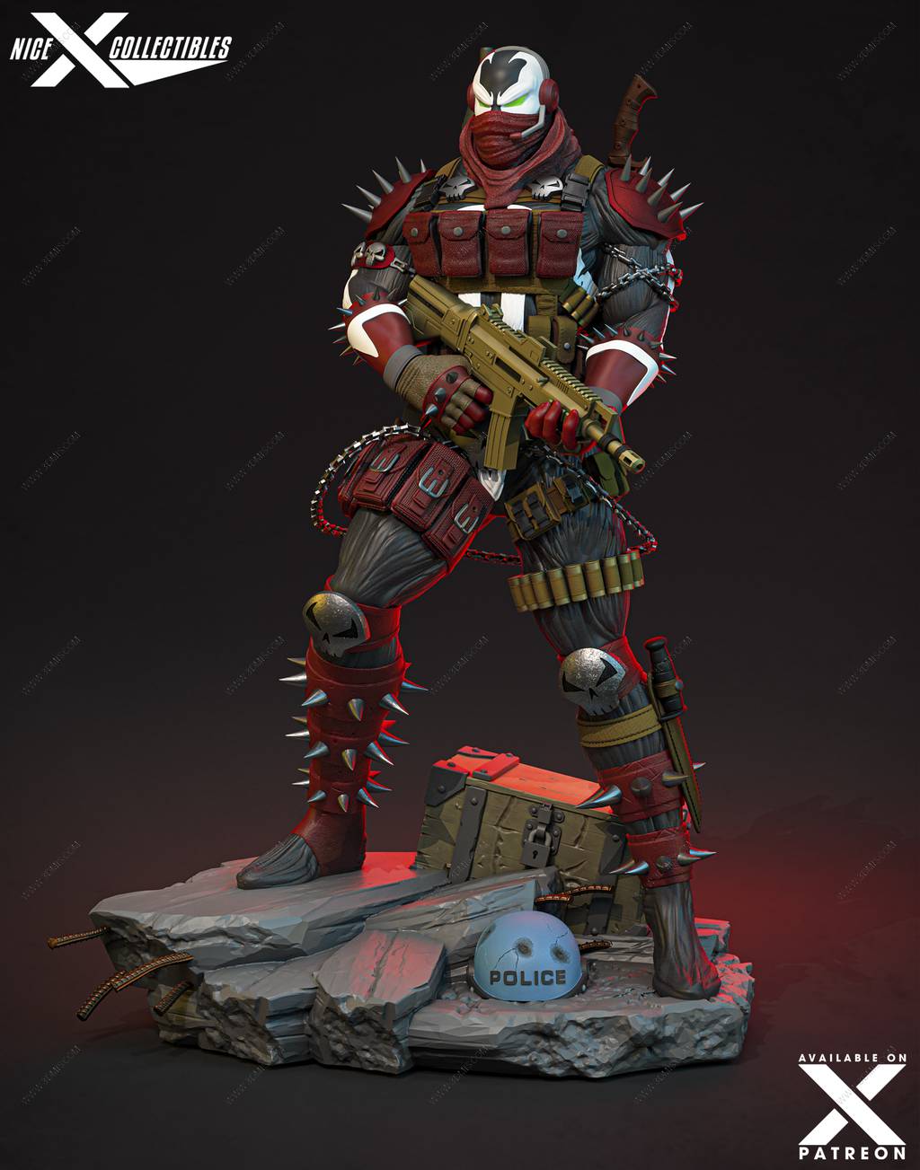 P站图纸印象馆 Nice X Collectibles 再生侠突击队员 Nice X Collectibles 再生侠突击队员