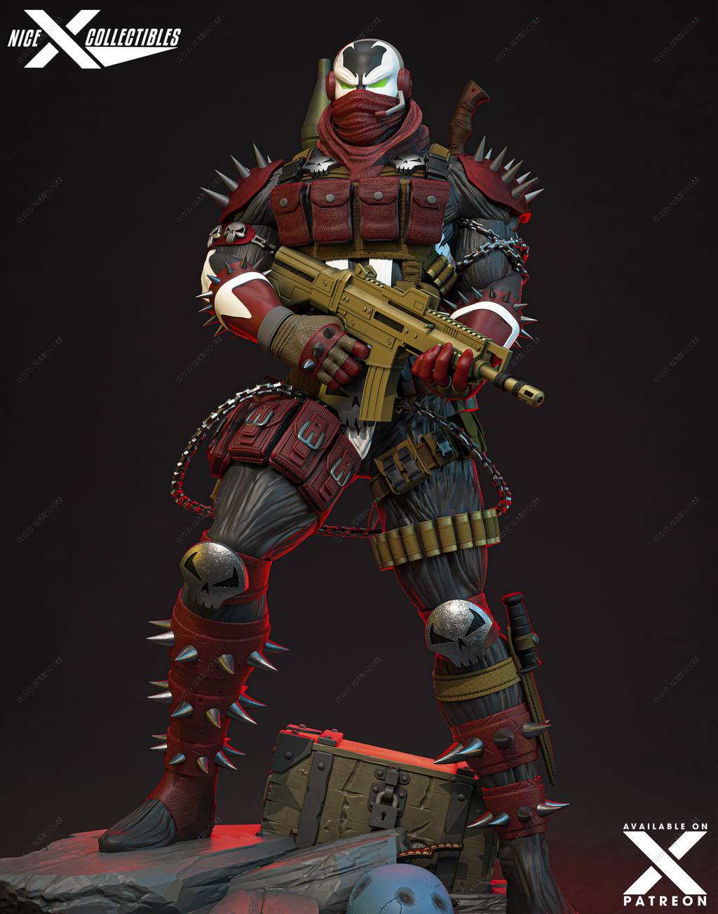 P站图纸印象馆 Nice X Collectibles 再生侠突击队员 Nice X Collectibles 再生侠突击队员