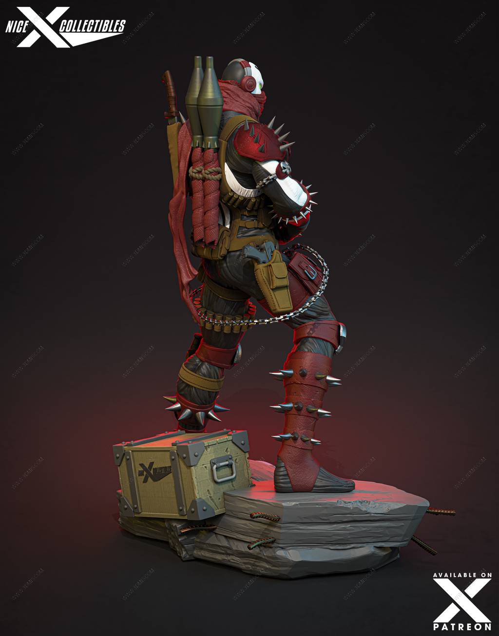 P站图纸印象馆 Nice X Collectibles 再生侠突击队员 Nice X Collectibles 再生侠突击队员