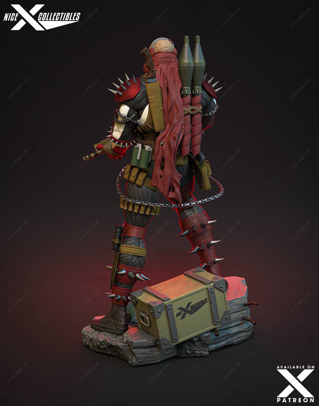 P站图纸印象馆 Nice X Collectibles 再生侠突击队员 Nice X Collectibles 再生侠突击队员