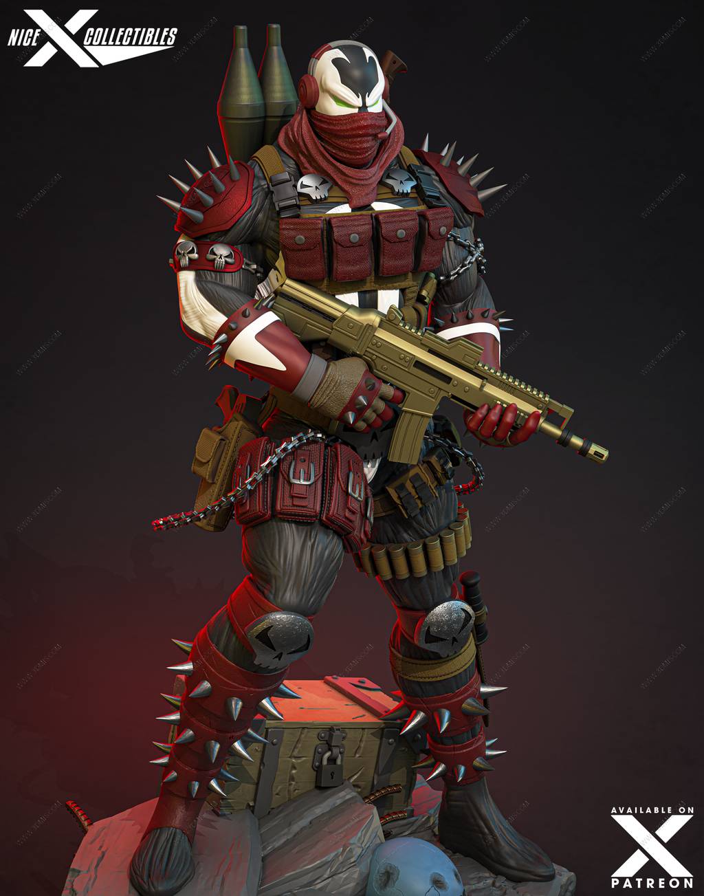 P站图纸印象馆 Nice X Collectibles 再生侠突击队员 Nice X Collectibles 再生侠突击队员