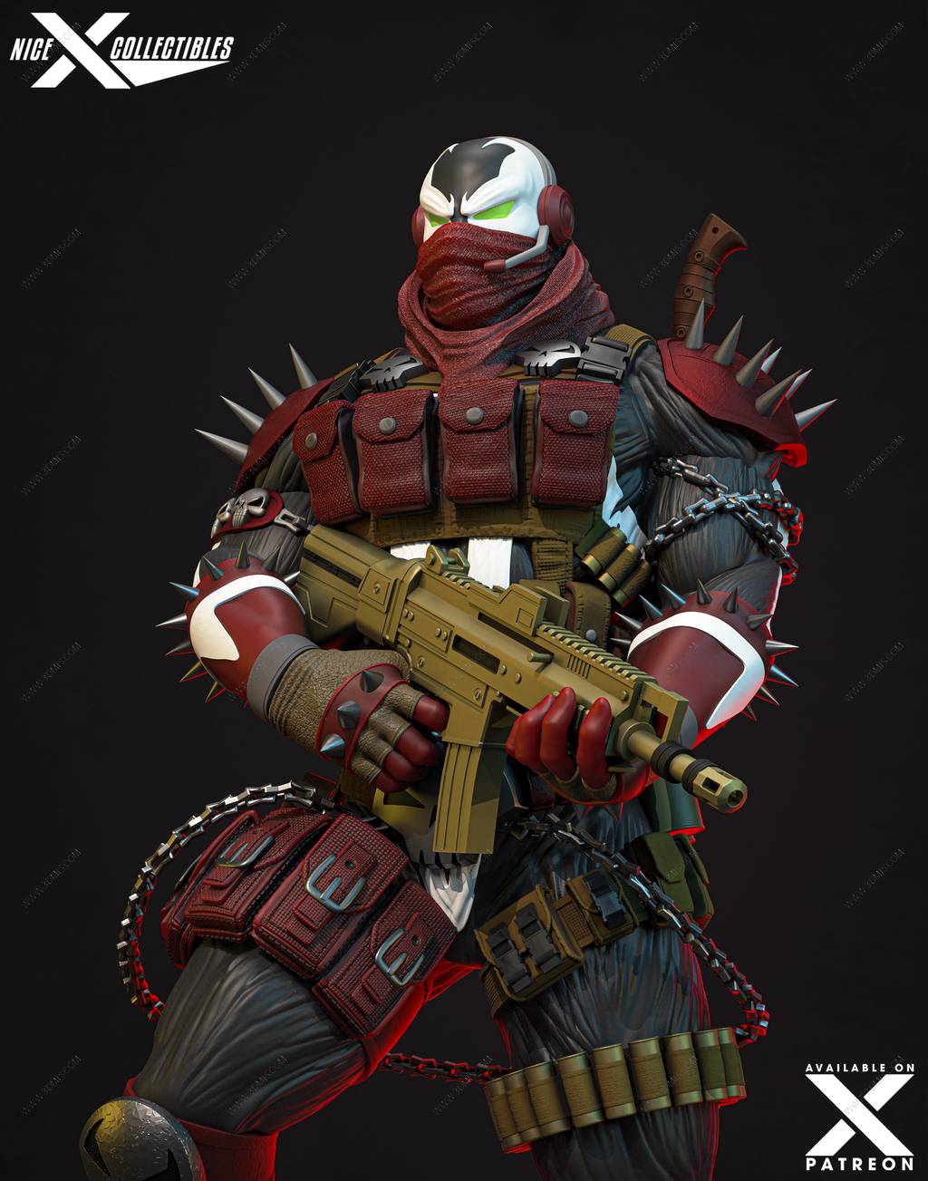 P站图纸印象馆 Nice X Collectibles 再生侠突击队员 Nice X Collectibles 再生侠突击队员