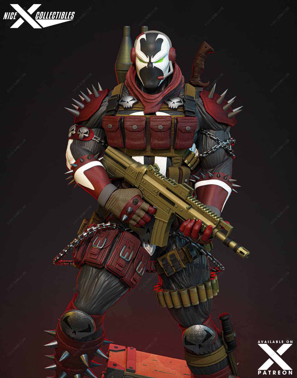 P站图纸印象馆 Nice X Collectibles 再生侠突击队员 Nice X Collectibles 再生侠突击队员