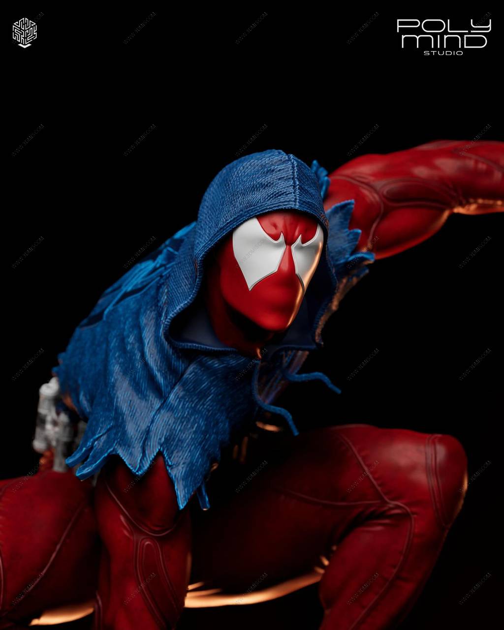 P站图纸印象馆 PolyMind 漫威 猩红蜘蛛 PolyMind 漫威 猩红蜘蛛