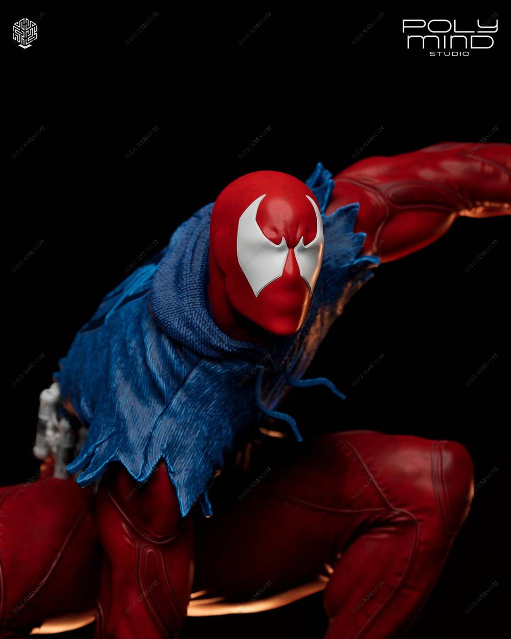 P站图纸印象馆 PolyMind 漫威 猩红蜘蛛 PolyMind 漫威 猩红蜘蛛