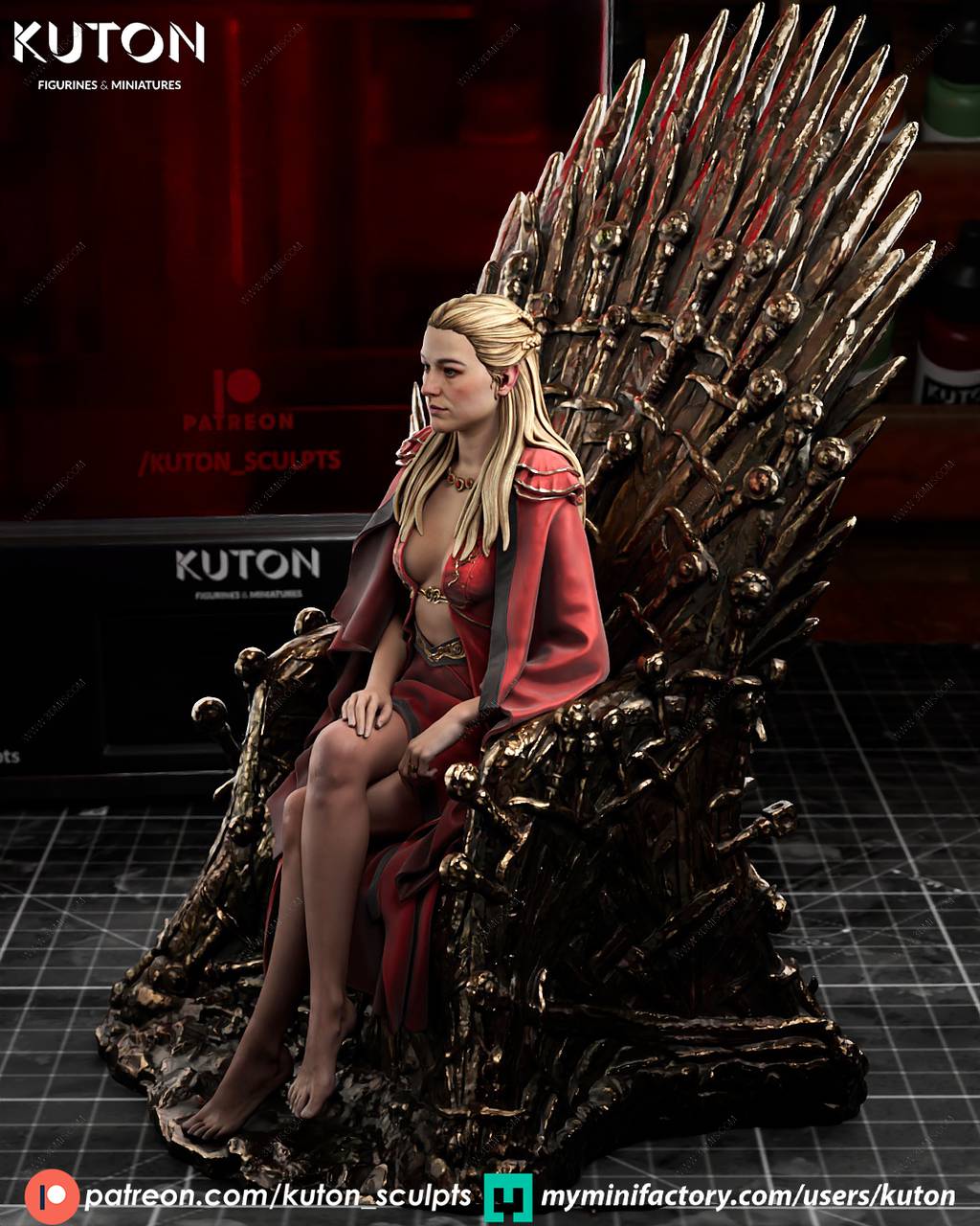 P站图纸印象馆 KUTON 冰与火之歌 雷妮拉·坦格利安 KUTON 冰与火之歌 雷妮拉·坦格利安