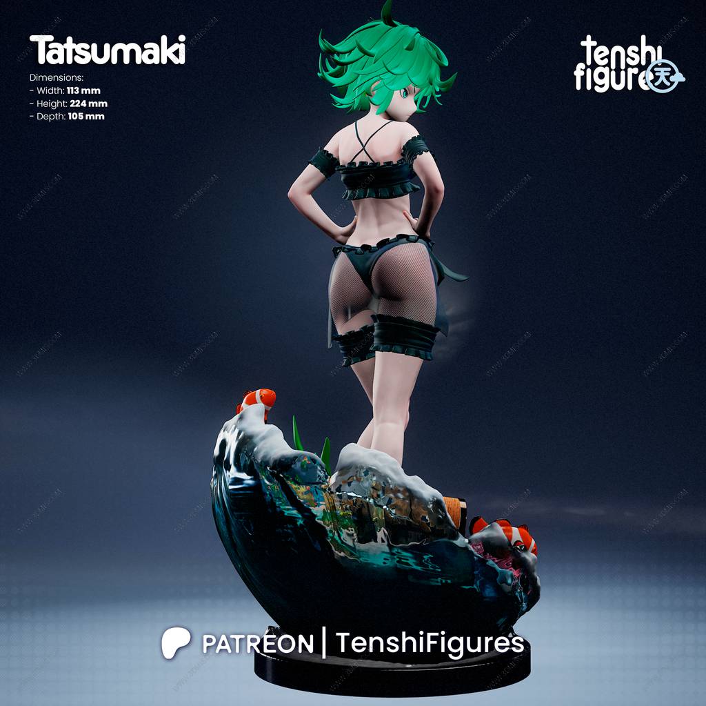 P站图纸印象馆 Tenshi Figures 一拳超人 龙卷 Tenshi Figures 一拳超人 龙卷