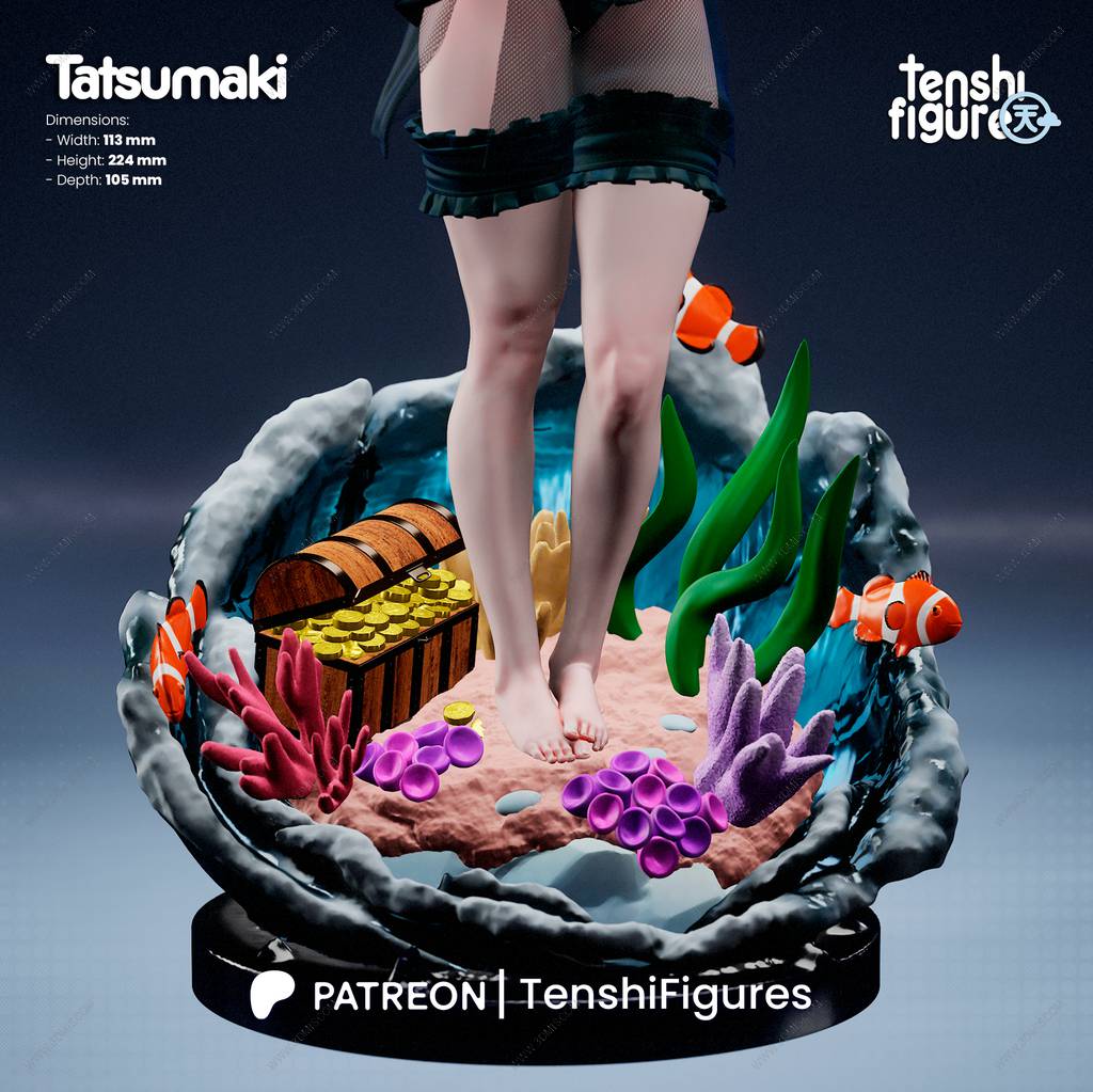 P站图纸印象馆 Tenshi Figures 一拳超人 龙卷 Tenshi Figures 一拳超人 龙卷