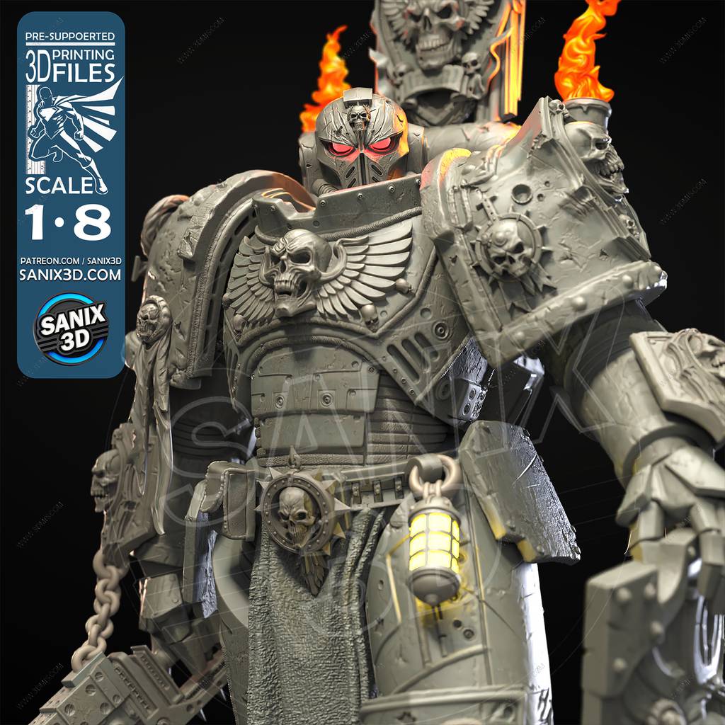 P站图纸印象馆 Sanix3d 战锤40K 泰图斯 Sanix3d 战锤40K 泰图斯