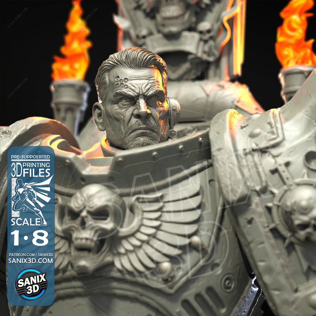 P站图纸印象馆 Sanix3d 战锤40K 泰图斯 Sanix3d 战锤40K 泰图斯