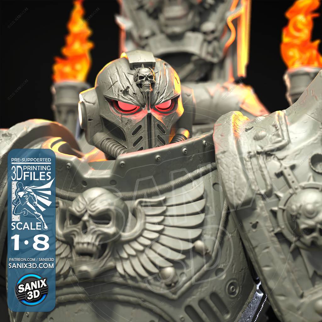 P站图纸印象馆 Sanix3d 战锤40K 泰图斯 Sanix3d 战锤40K 泰图斯