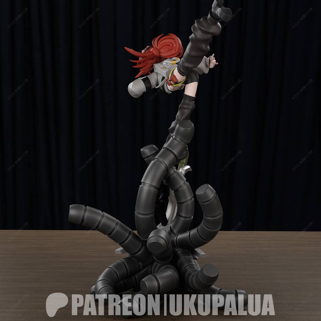 P站图纸印象馆 Ukupalua 废渊战鬼 死神 Ukupalua 废渊战鬼 死神