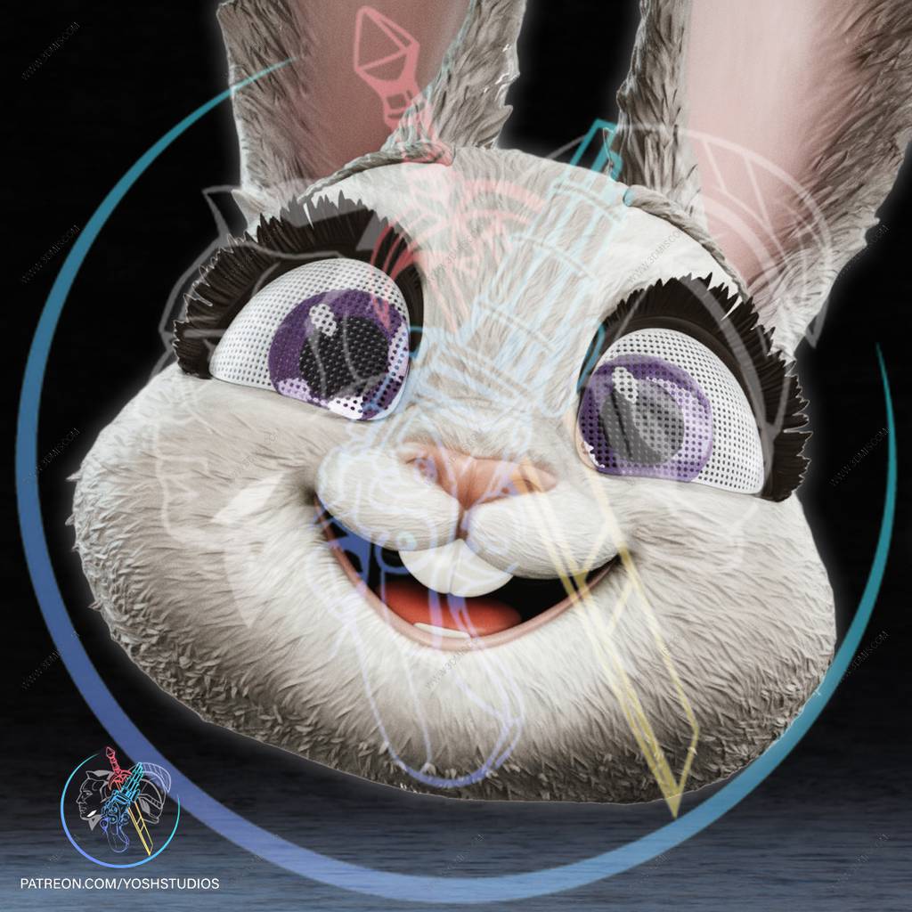 P站图纸印象馆 Yosh 疯狂动物城 朱迪·霍普斯 Yosh 疯狂动物城 朱迪·霍普斯