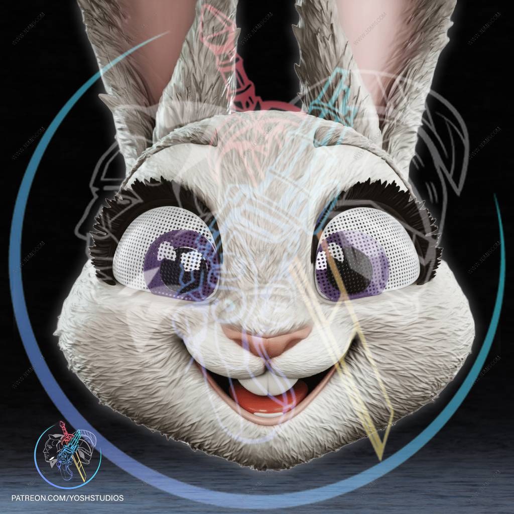 P站图纸印象馆 Yosh 疯狂动物城 朱迪·霍普斯 Yosh 疯狂动物城 朱迪·霍普斯