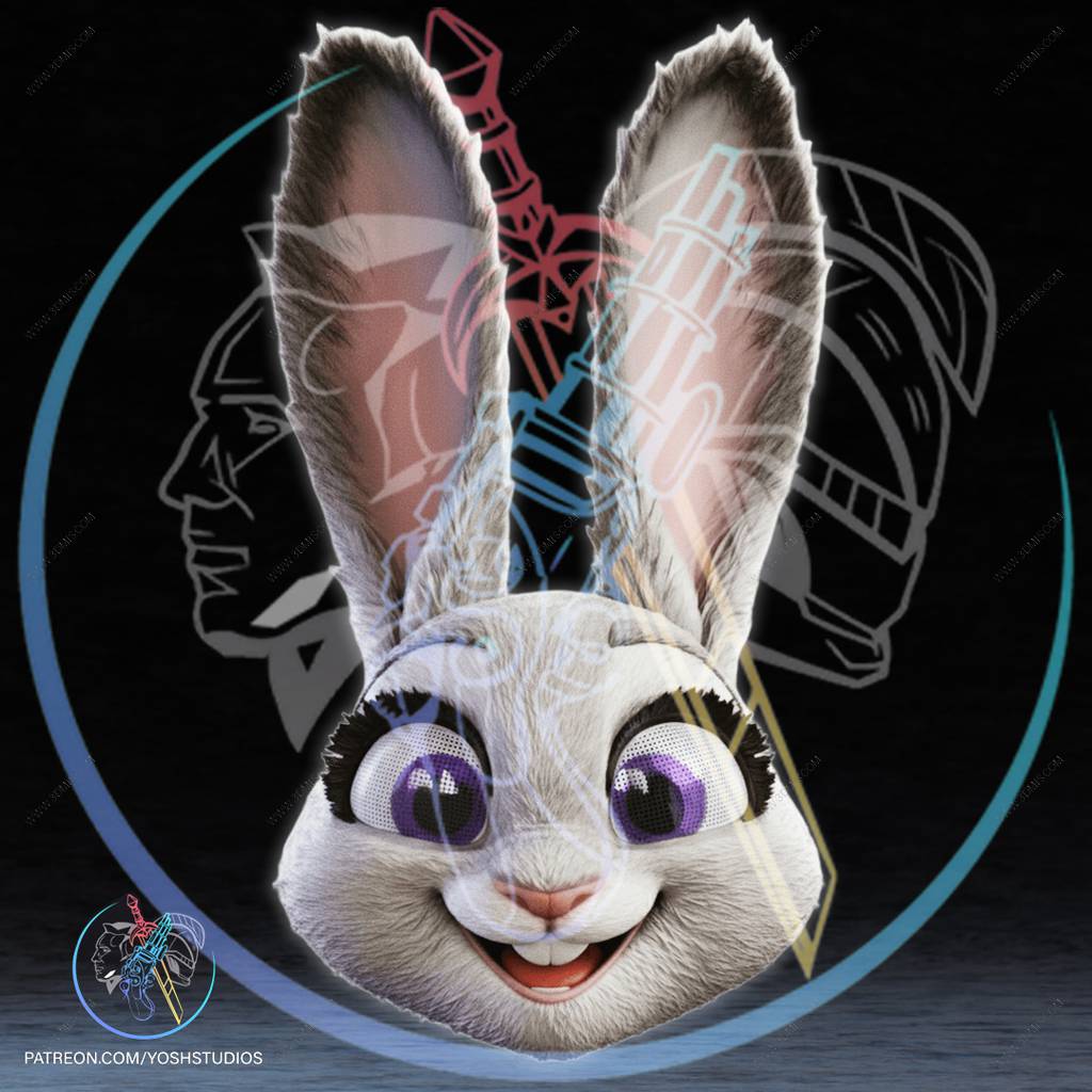 P站图纸印象馆 Yosh 疯狂动物城 朱迪·霍普斯 Yosh 疯狂动物城 朱迪·霍普斯