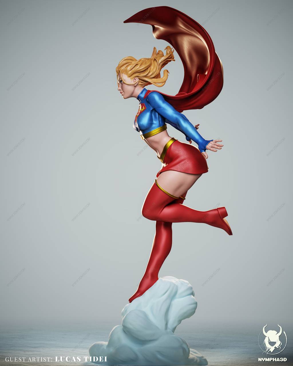 P站图纸印象馆 NYMPHA 3D DC漫画 卡拉·佐尔·艾尔 NYMPHA 3D DC漫画 卡拉·佐尔·艾尔