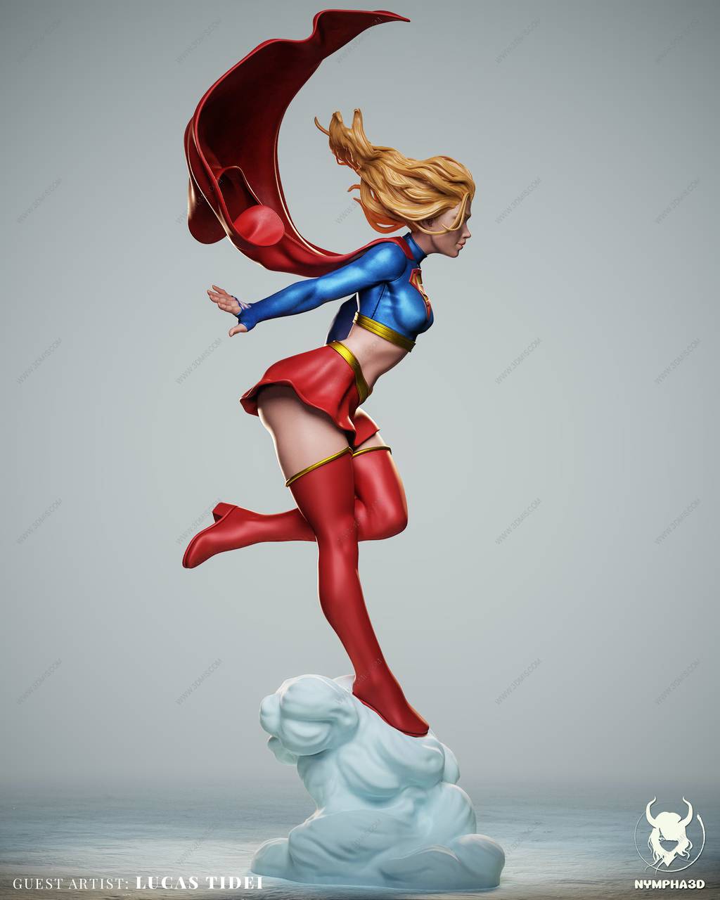 P站图纸印象馆 NYMPHA 3D DC漫画 卡拉·佐尔·艾尔 NYMPHA 3D DC漫画 卡拉·佐尔·艾尔