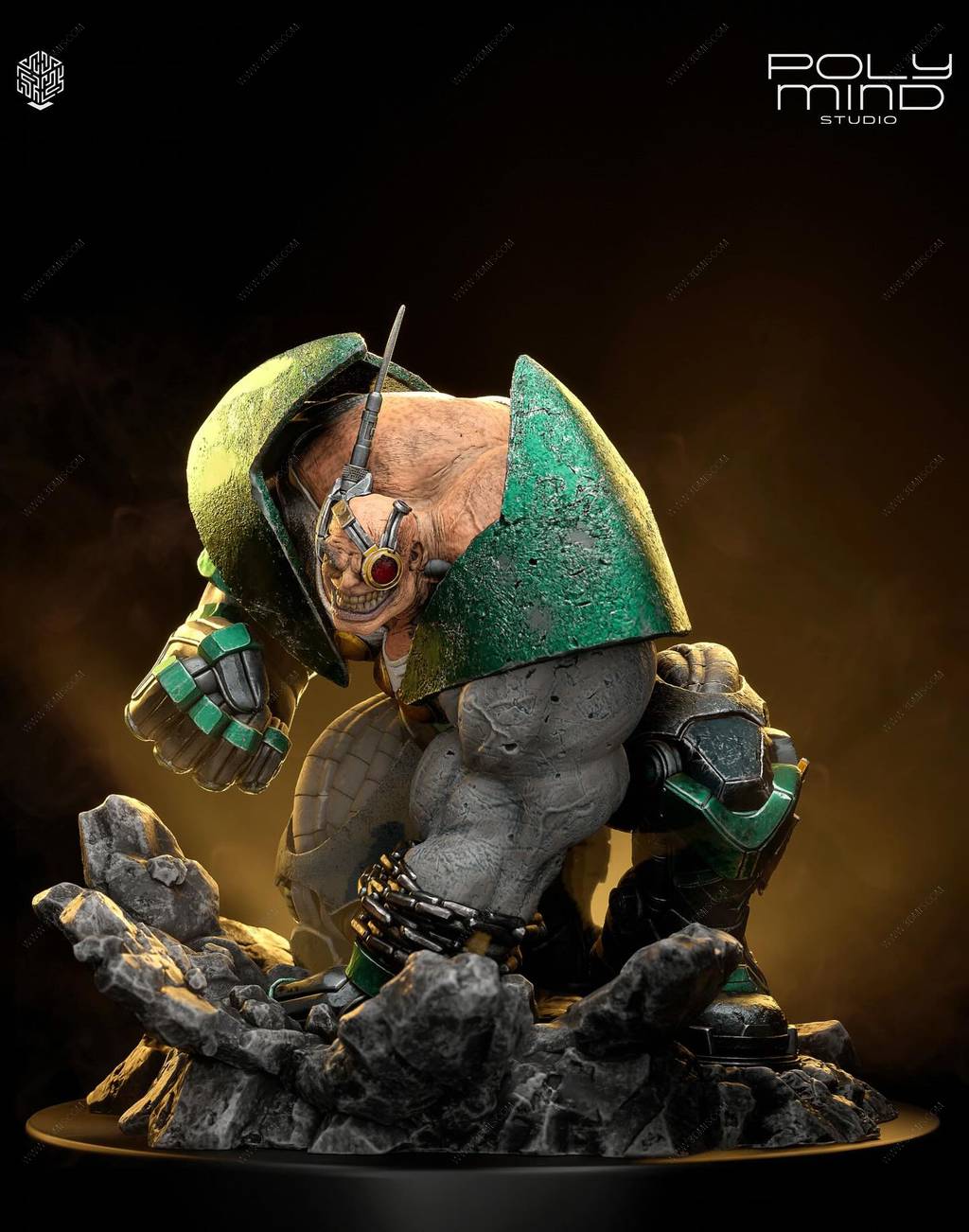 P站图纸印象馆 PolyMind 漫威 过度杀戮 PolyMind 漫威 过度杀戮