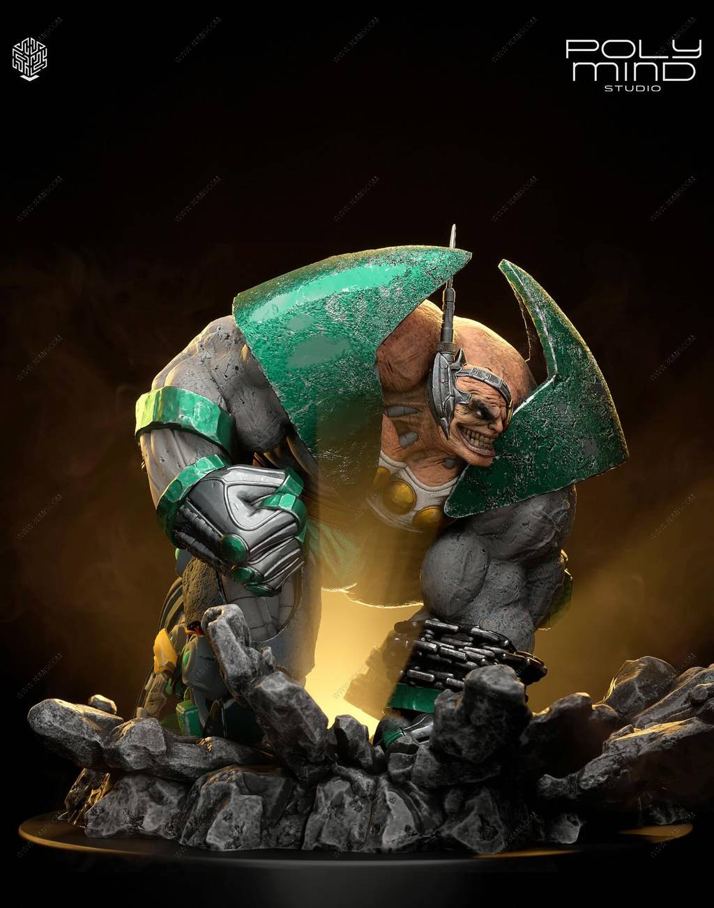 P站图纸印象馆 PolyMind 漫威 过度杀戮 PolyMind 漫威 过度杀戮