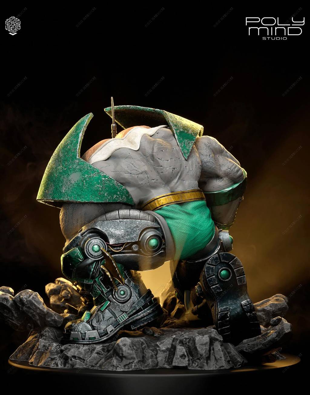 P站图纸印象馆 PolyMind 漫威 过度杀戮 PolyMind 漫威 过度杀戮