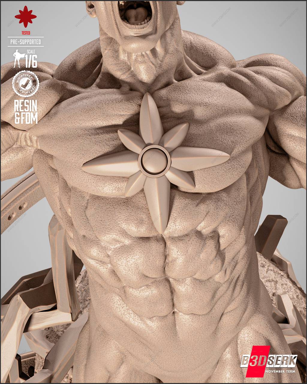 P站图纸印象馆 B3DSERK DC漫画 原子队长 纳森尼尔·亚当 B3DSERK DC漫画 原子队长 纳森尼尔·亚当