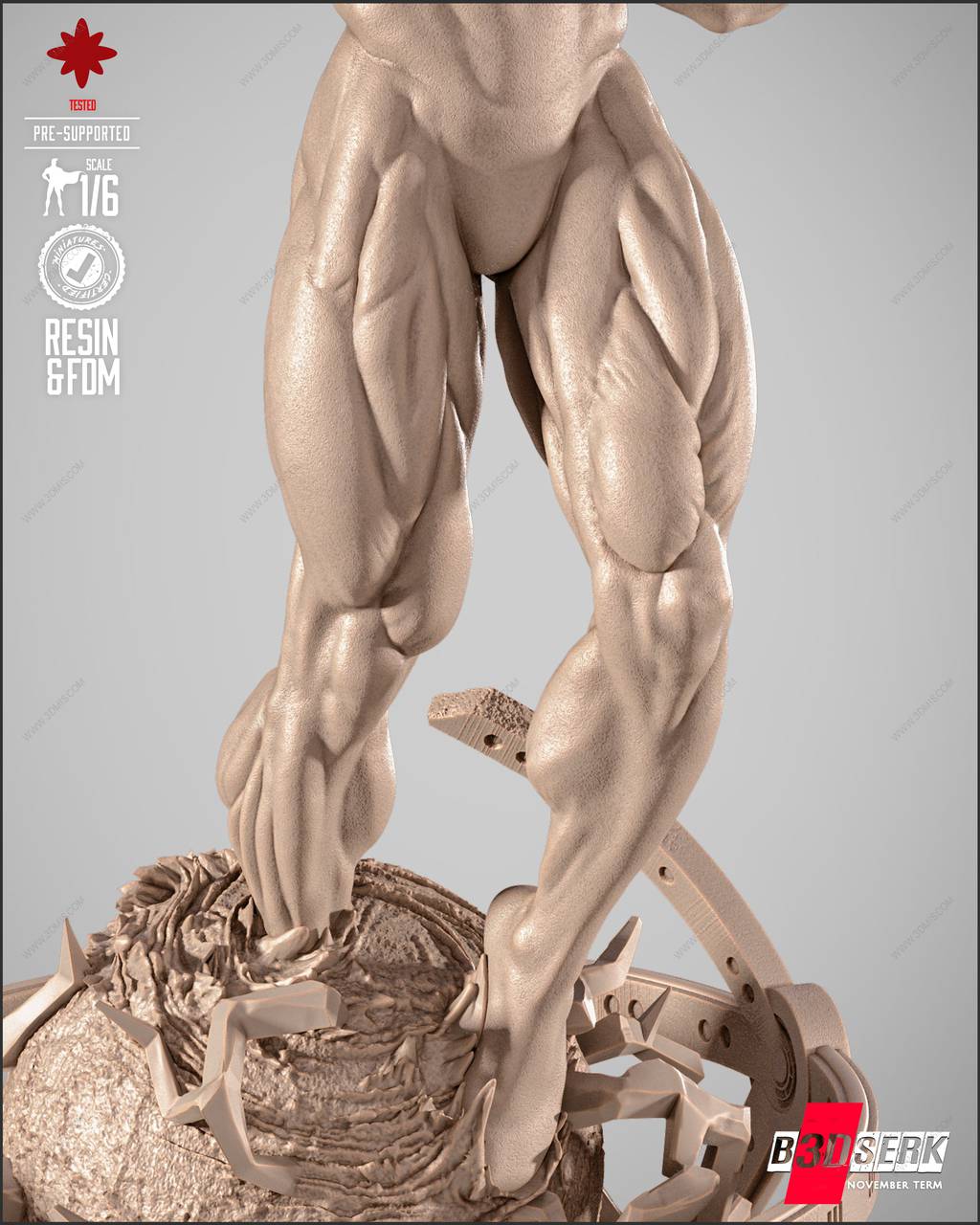 P站图纸印象馆 B3DSERK DC漫画 原子队长 纳森尼尔·亚当 B3DSERK DC漫画 原子队长 纳森尼尔·亚当