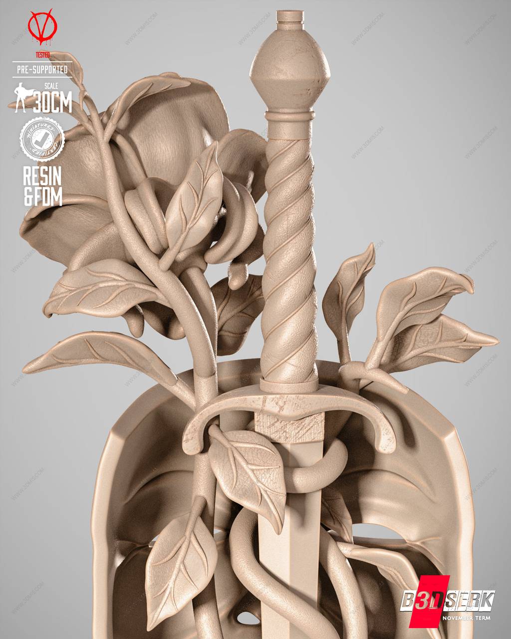 P站图纸印象馆 B3DSERK DC漫画 V字仇杀队 V的短刀 B3DSERK DC漫画 V字仇杀队 V的短刀