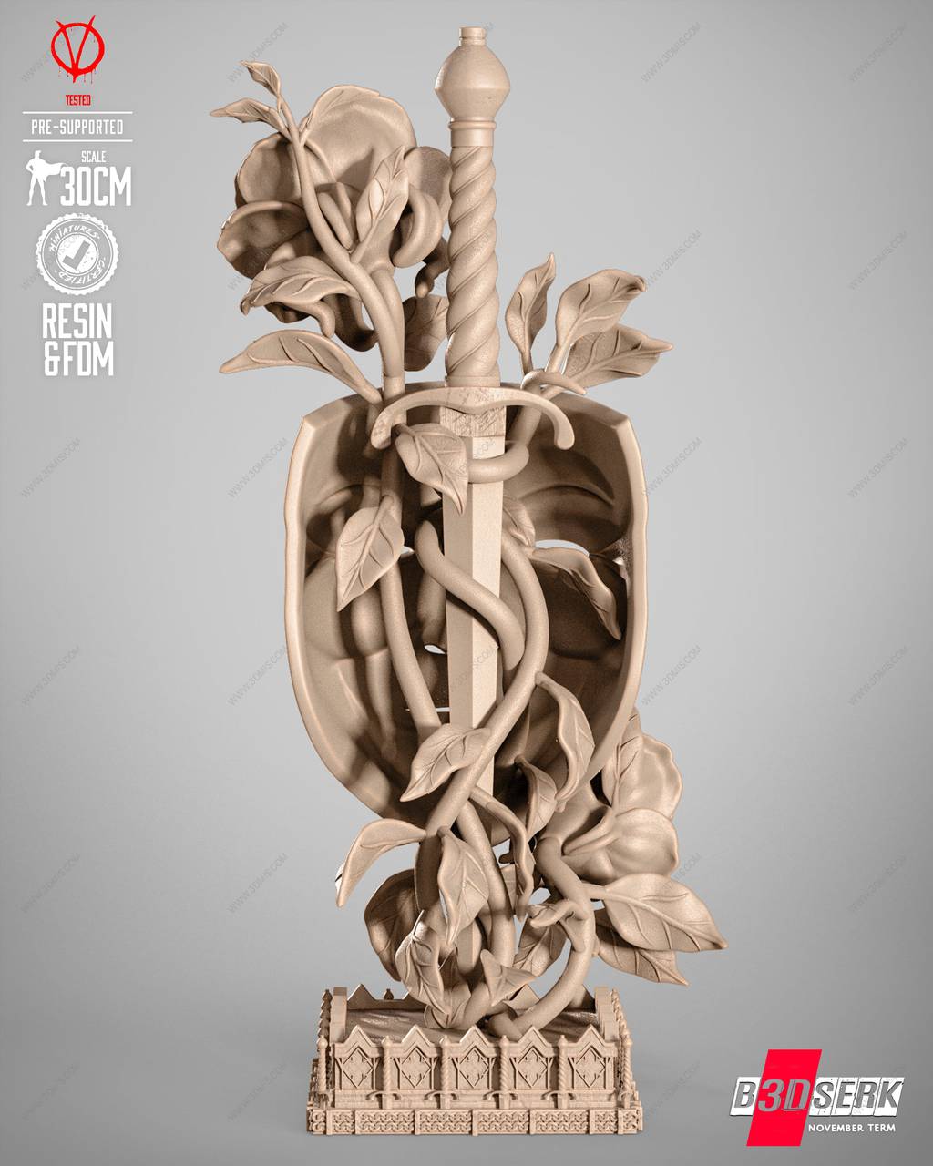 P站图纸印象馆 B3DSERK DC漫画 V字仇杀队 V的短刀 B3DSERK DC漫画 V字仇杀队 V的短刀