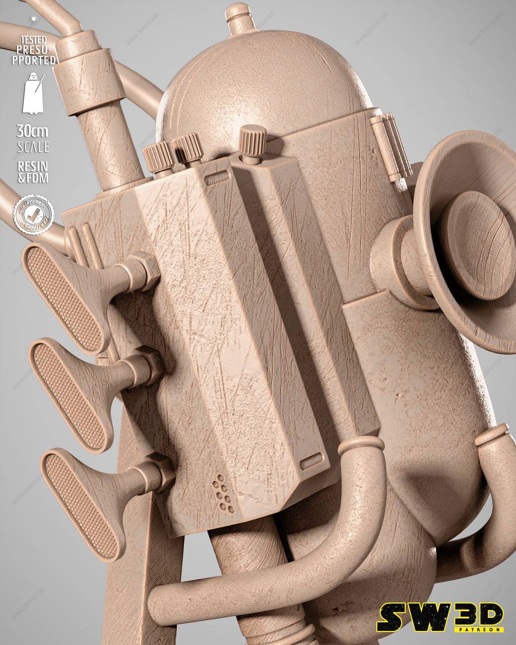 P站图纸印象馆 3DWicked 星球大战 莫斯艾斯利酒馆中的乐器 3DWicked 星球大战 莫斯艾斯利酒馆中的乐器