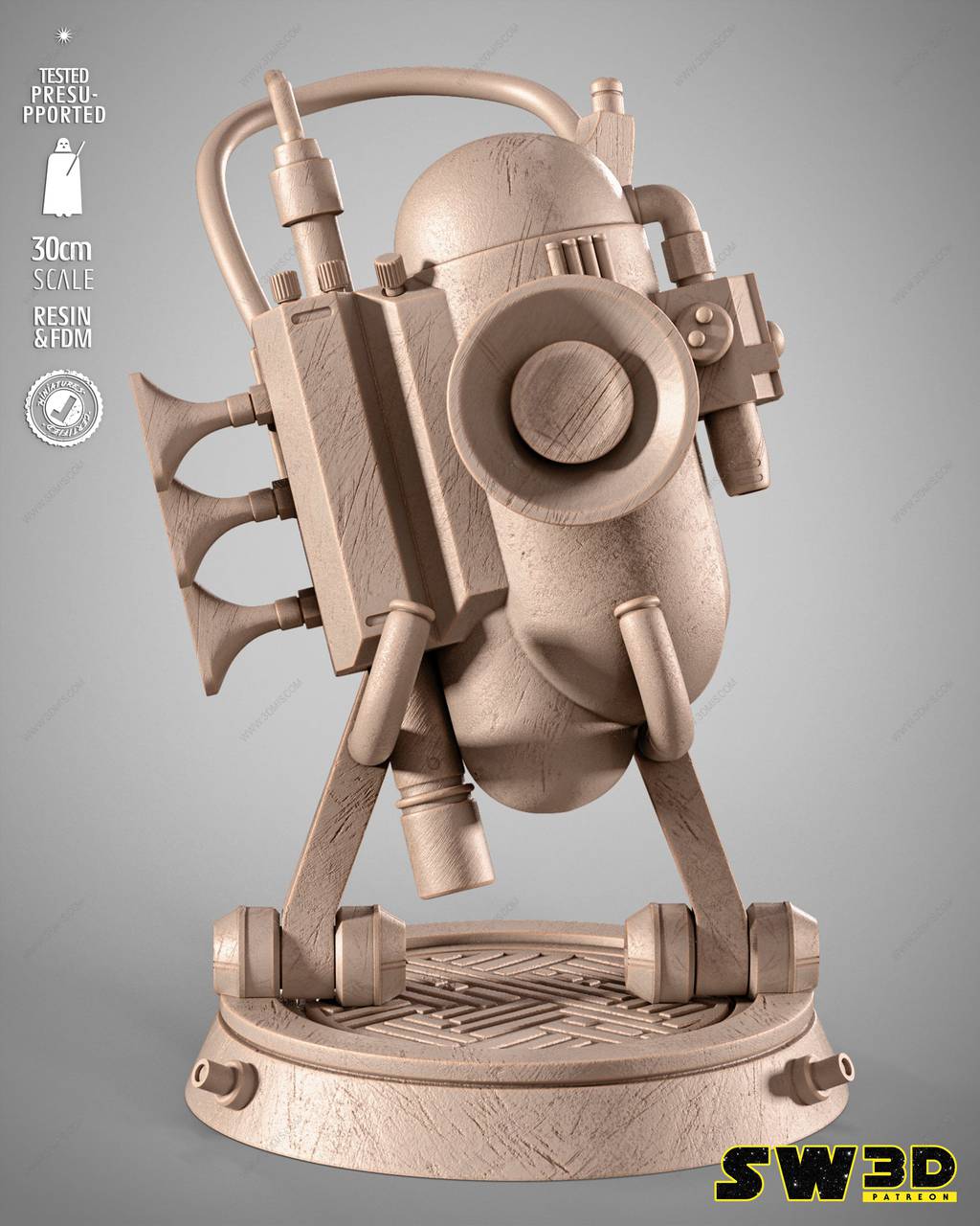 P站图纸印象馆 3DWicked 星球大战 莫斯艾斯利酒馆中的乐器 3DWicked 星球大战 莫斯艾斯利酒馆中的乐器