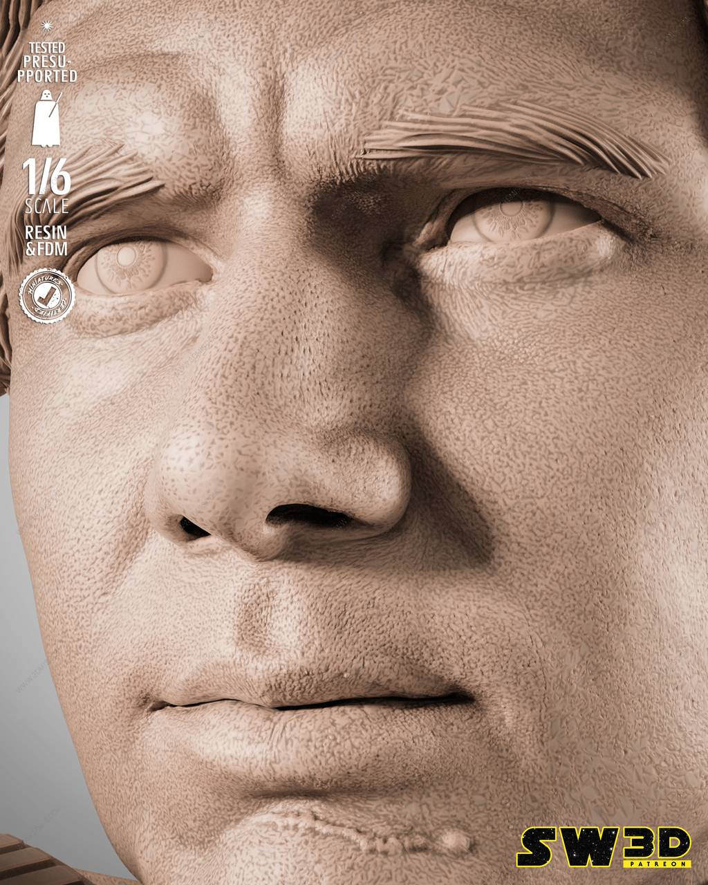 P站图纸印象馆 3DWicked 星球大战 游侠索罗 3DWicked 星球大战 游侠索罗