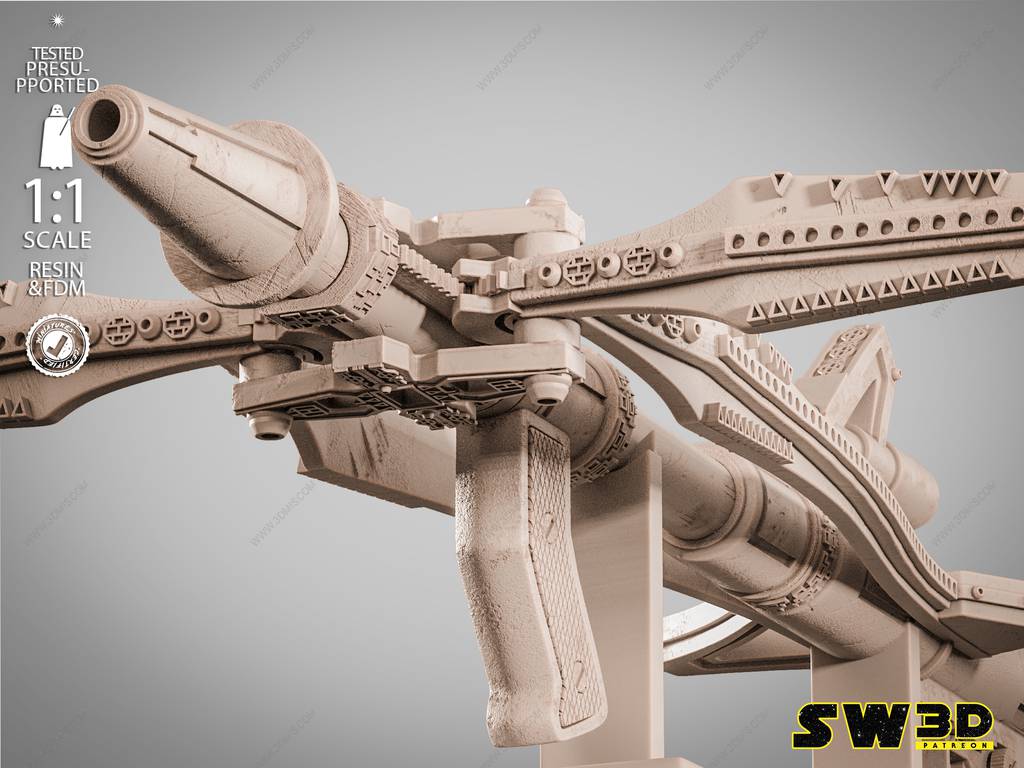 P站图纸印象馆 3DWicked 星球大战 奇鲁特·英威的光弓 3DWicked 星球大战 奇鲁特·英威的光弓