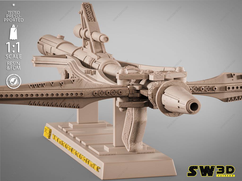 P站图纸印象馆 3DWicked 星球大战 奇鲁特·英威的光弓 3DWicked 星球大战 奇鲁特·英威的光弓