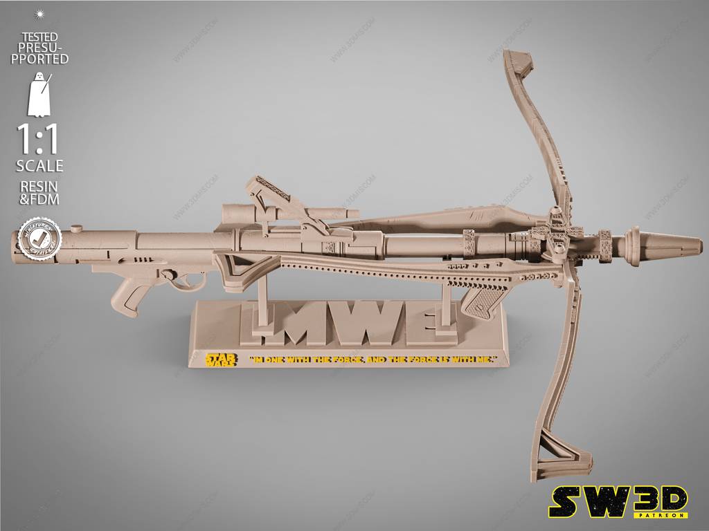 P站图纸印象馆 3DWicked 星球大战 奇鲁特·英威的光弓 3DWicked 星球大战 奇鲁特·英威的光弓