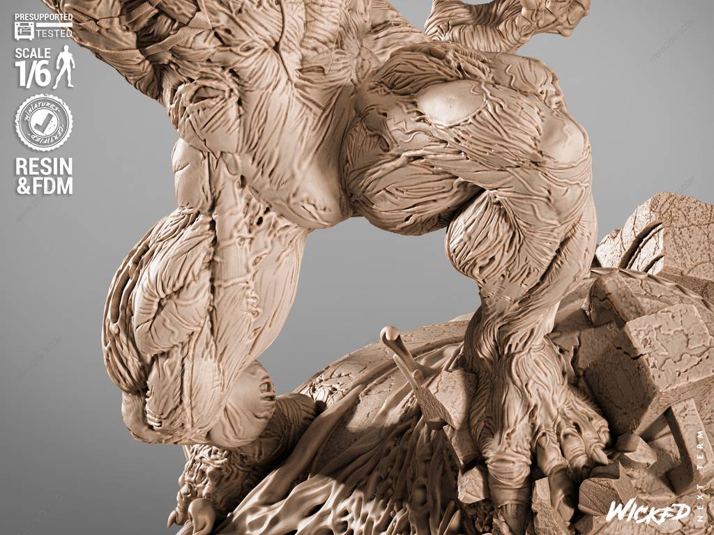 P站图纸印象馆 3DWicked 漫威 毒液 3DWicked 漫威 毒液